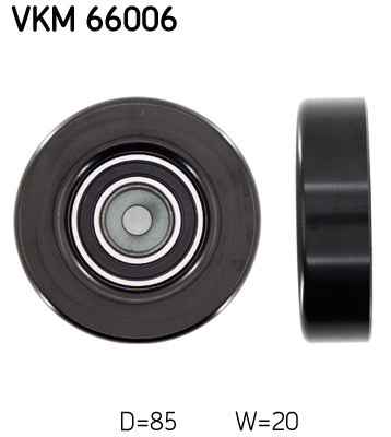 SKF Umlenk-/Führungsrolle, Keilrippenriemen